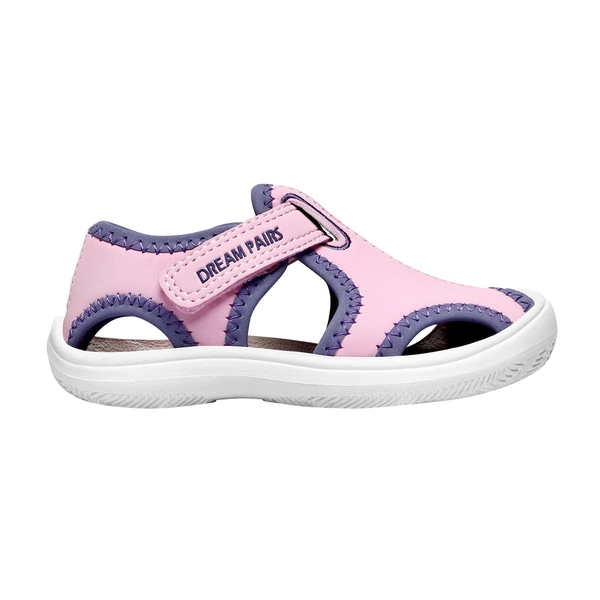 Boys Girls Athletic Sandals - PINK PURPLE - 1