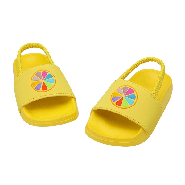 Boys & Girls Summer Water Slippers - LEMON YELLOW - 4