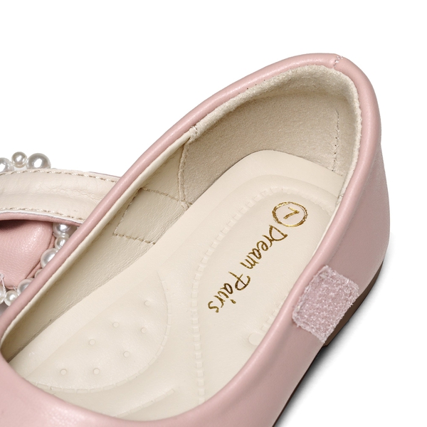 Dream Pairs Girls Mary Jane Flats (Toddler/Little Kid) - PINK PU - 4