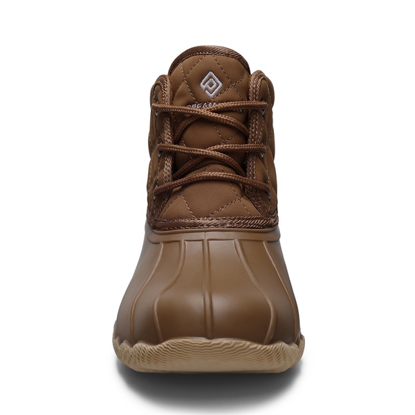 Waterproof Ankle Snow Boots - TAN - 2