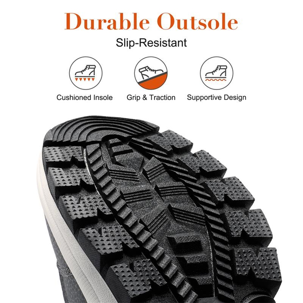 Non-Slip Mid Calf Faux Fur Snow Boots - BROWN - 3