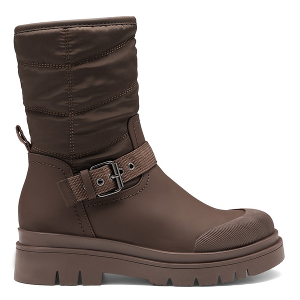 Non-Slip Mid-Calf Waterproof Snow Boots - BROWN - 1
