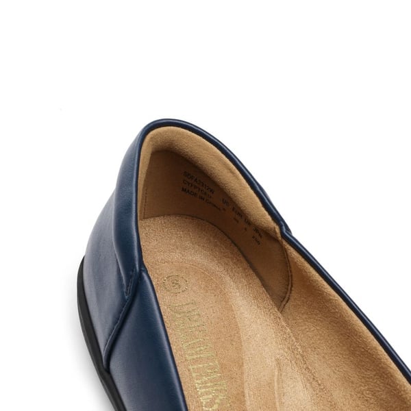 Comfortable Round Toe Ballet Flats - NAVY - 3