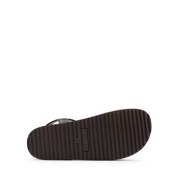  Comfort Arch Support Flat Sandals - BLACK - 4