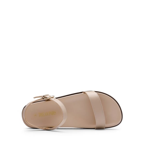  Comfort Arch Support Flat Sandals - NUDE - 3