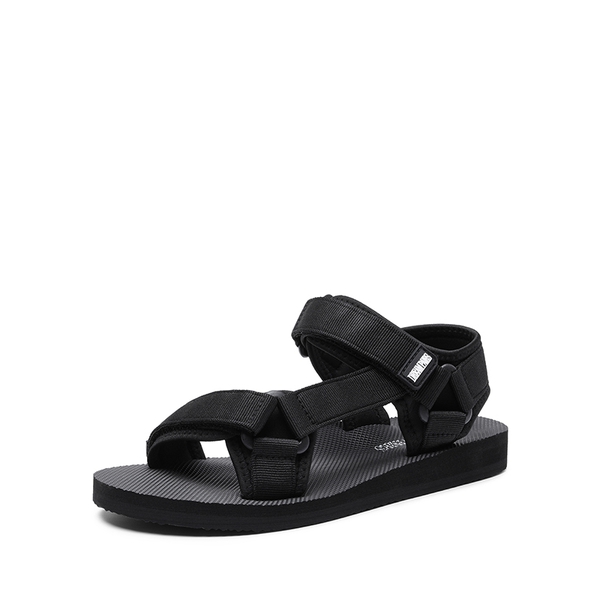 Quick-Drying LightWeight Water Hiking Sandals - ALL BLACK -  0
