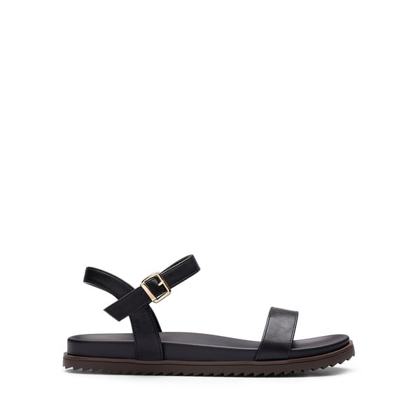  Comfort Arch Support Flat Sandals - BLACK - 2