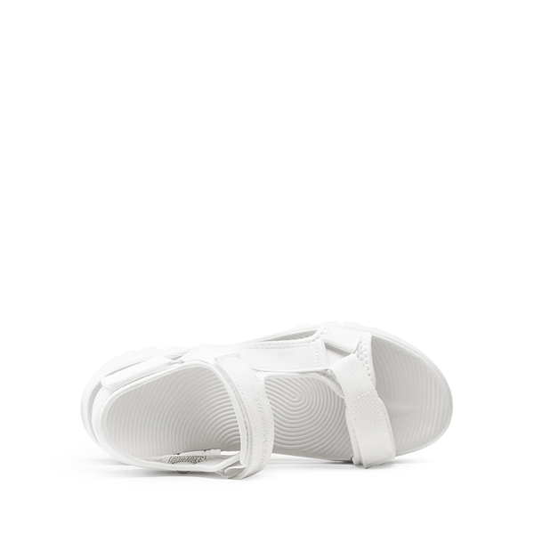 Hook and Loop Straps Walking Water Sandals - WHITE - 3