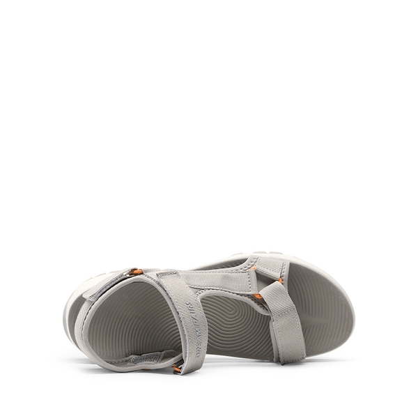 Hook and Loop Straps Walking Water Sandals - LIGHT COFFEE - 3