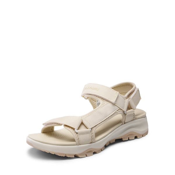 Hook and Loop Straps Walking Water Sandals - BEIGE -  0