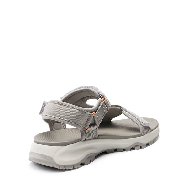 Hook and Loop Straps Walking Water Sandals - LIGHT COFFEE - 4