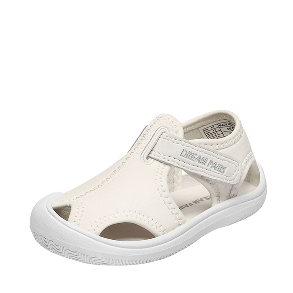 Boys Girls Athletic Sandals - WHITE -  0