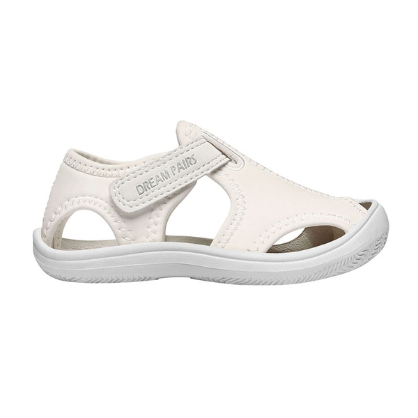 Boys Girls Athletic Sandals - WHITE - 1