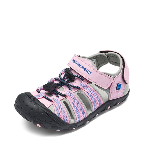 Boys Girls Cute Sports Sandals - PINK GREY BLUE -  0