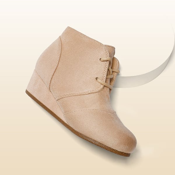 Girls wedge boots on sale