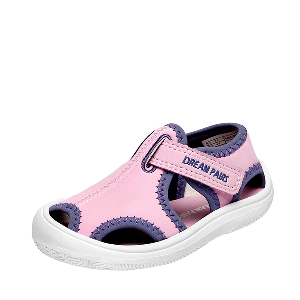 Boys Girls Athletic Sandals - PINK PURPLE -  0
