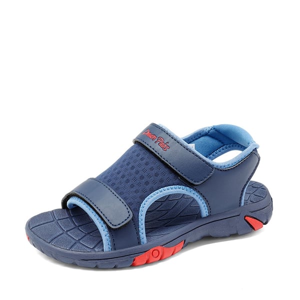 Kids Outdoor Quick Dry Sport Sandals - NAVY RED -  0