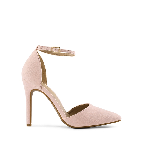 Pointed Toe Stiletto High Heel Pumps - PINK - 3