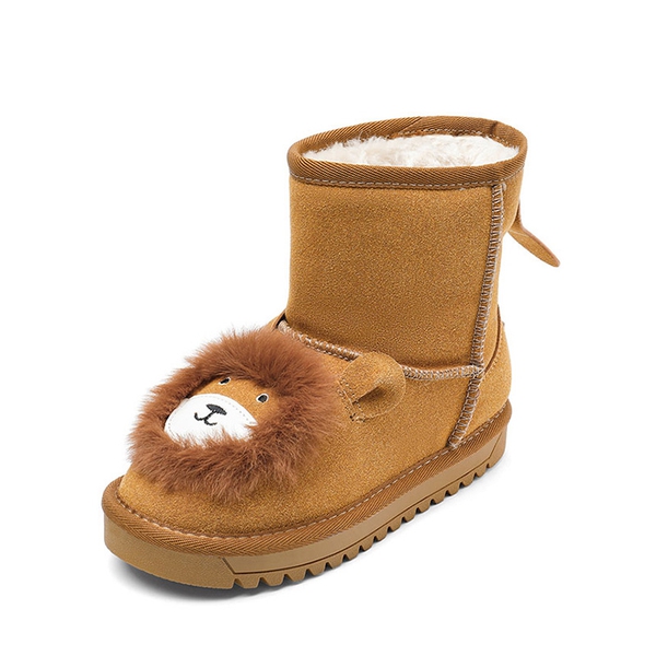 Oma King Barefoot Warm Slippers Kids White - Barefoot & More