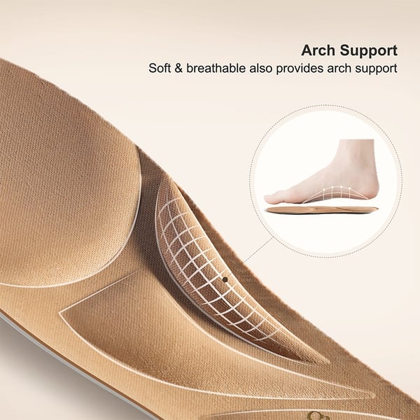 Arch Support Chunky Heel Oxfords - WHITE PU - 4