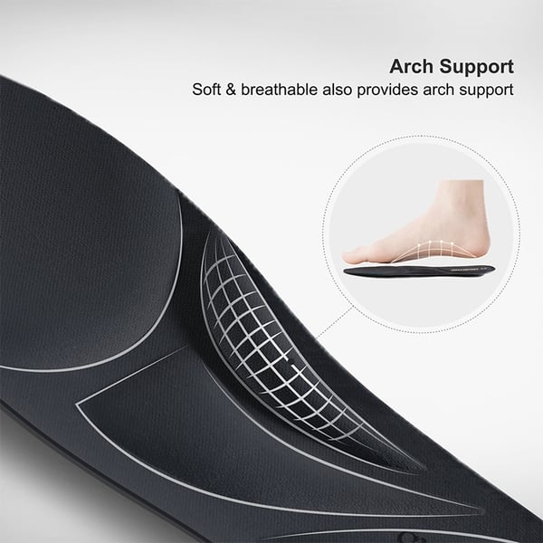 Arch Support Chunky Heel Oxfords - BLACK PAT - 4