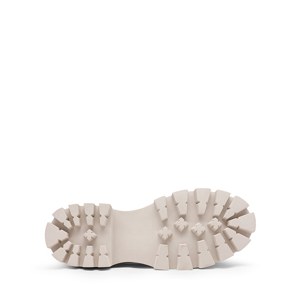 Classic Golden Chain Chunky Loafers - BEIGE - 5