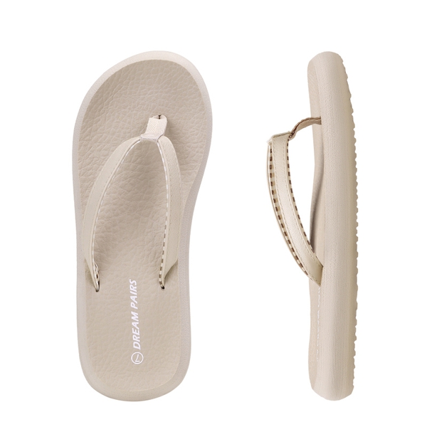 Arch Support Flip Flops - CAMEL - 2