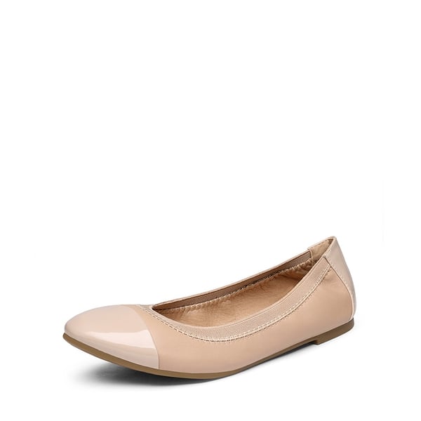 Ballet Walking Flats Shoes - NUDE -  0