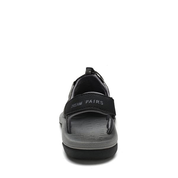 Quick Drying Closed-Toe Outdoor Women’s Athletic Sandals - BLACK DARK GREY - 4