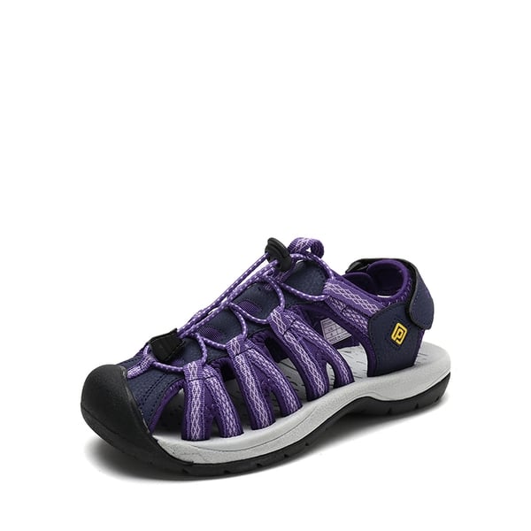 Quick Drying Closed-Toe Outdoor Women’s Athletic Sandals - PURPLE -  0