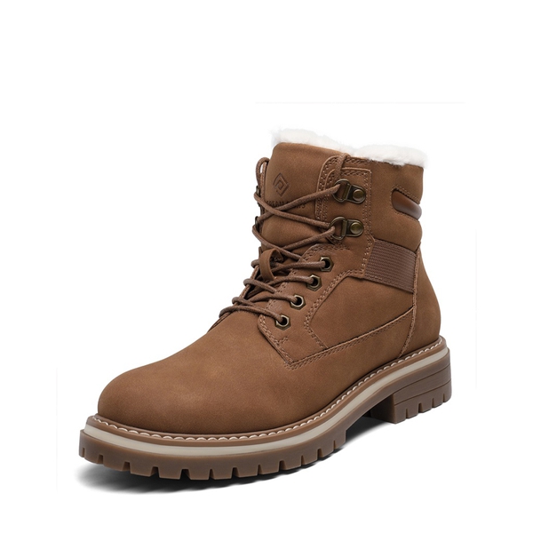 Water Resistance Faux Fur Winter Boots - TAN -  0