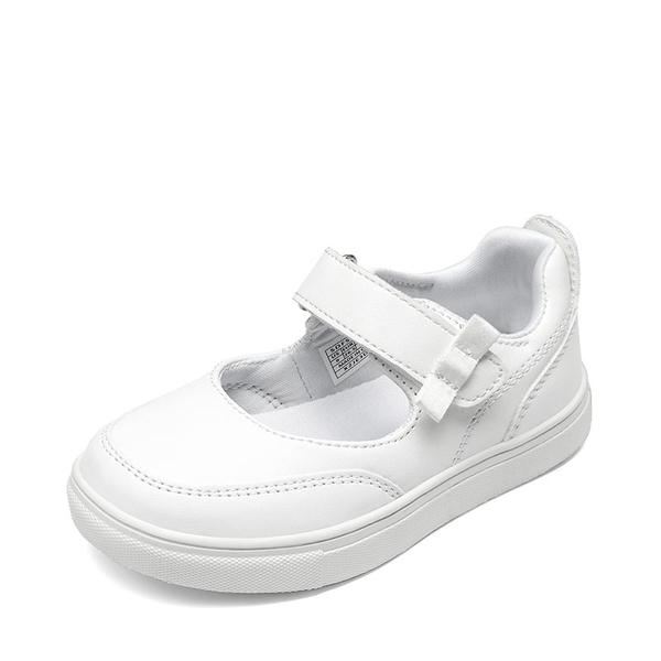 Kids Soft Walking Flat Shoes - WHITE -  0