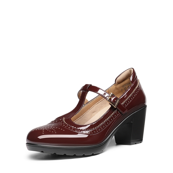 Open pumps with a strap main image 1