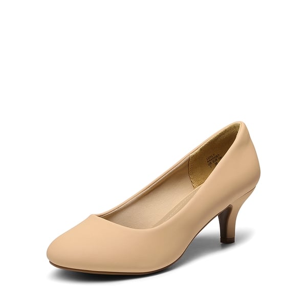 Nude low heel pumps cheap