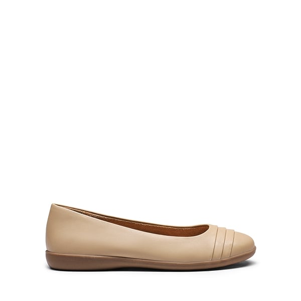 Slip On Arch Support Flats - NUDE - 2