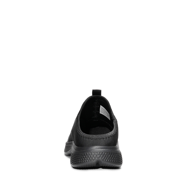 Comfortable Slip on Arch Support Mules - BLACK - 3