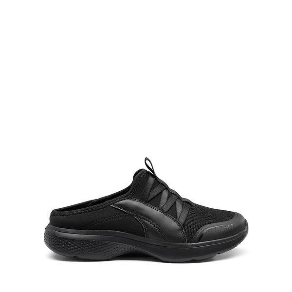 Comfortable Slip on Arch Support Mules - BLACK - 2