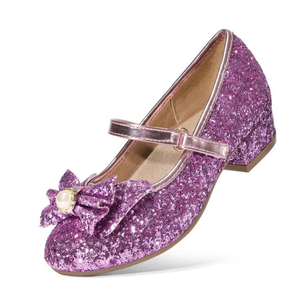 Girls Mary Jane Shoes - PURPLE -  0