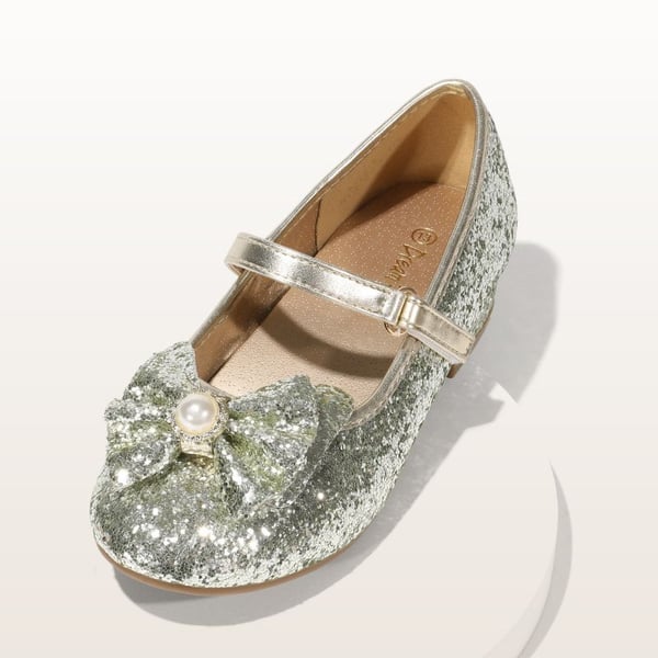 Girls Mary Jane Shoes - GOLD - 4