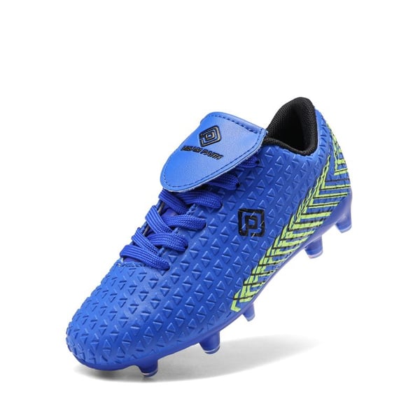 Boys And Girls Soccer Cleats - ROYAL BLUE BLACK -  0