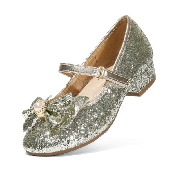 Girls Mary Jane Shoes - GOLD -  0