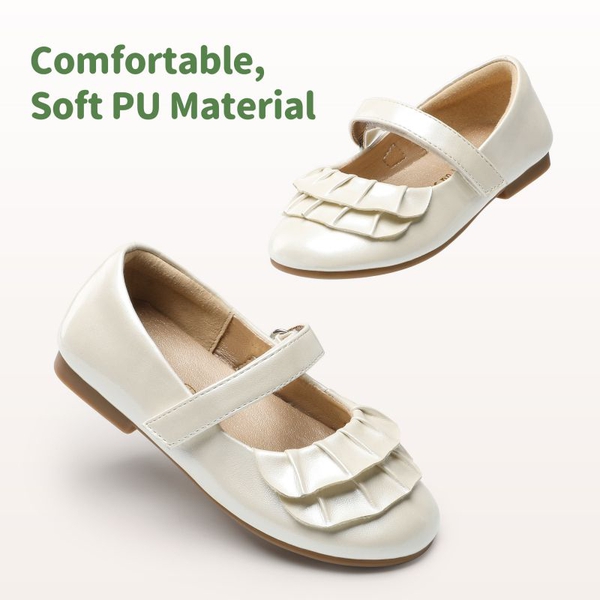 Toddler Girl Mary Jane Shoes - IVORY - 1