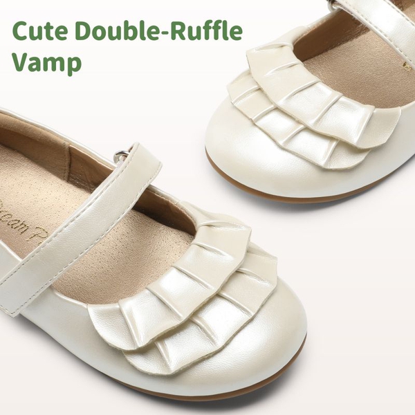 Toddler Girl Mary Jane Shoes - IVORY - 2