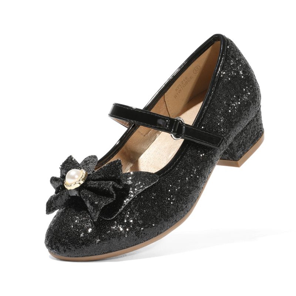 Girls Mary Jane Shoes - BLACK -  0