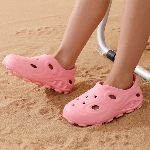 Kids 3 in 1 Lightweight Slip On Outdoor Shoes - PINK - 6