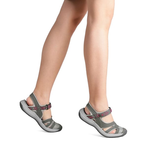 Athletic Hiking Sandals - GREY CORAL - 2