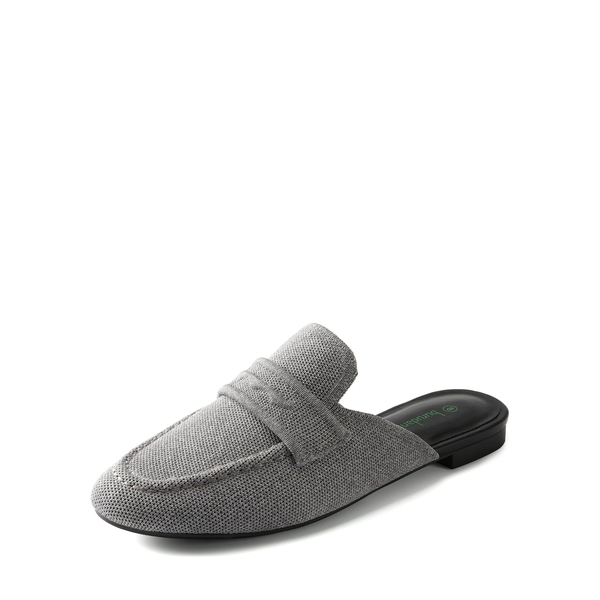 Casual Knitted Round Toe Mules - GREY -  0