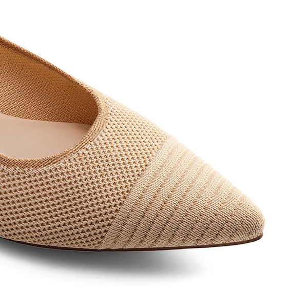 Sustainable Chic Slingback Flats  - APRICOT - 4