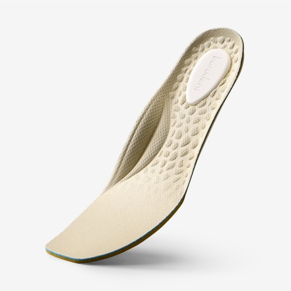 Square-Toe Sustainable Knit Flats - NUDE - 4