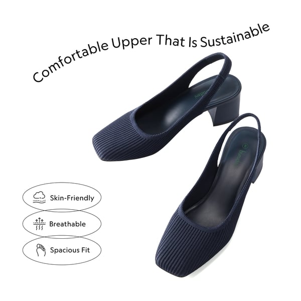 Navy peep toe slingbacks online